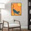«Sunny Stripes Cheetah Stretch» par Mauriello, reproduction d'art sur toile encadrée-815294058