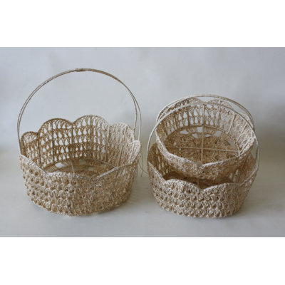 Ensemble 3 pièces de panier à mèches