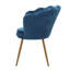 Fauteuil demi-tonneau en velours 26,37 po Lawler-2092040733