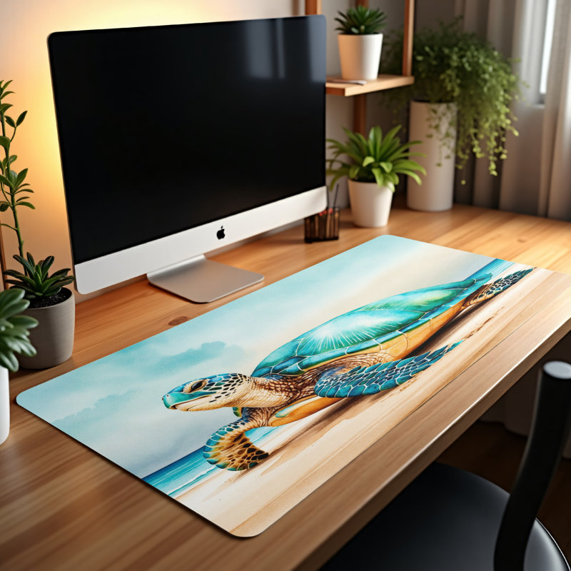 Polyester Desk Pad, 23.6x13.8
