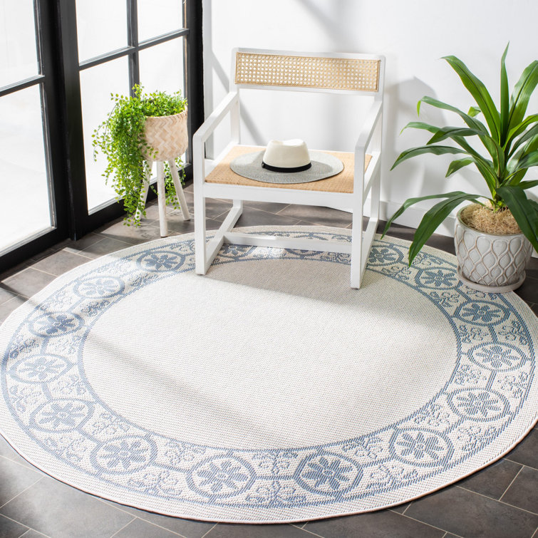Murielle Performance Machine Washable Floral Indoor/Outdoor Area Rug