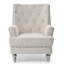 Élégant fauteuil ivoire pour espaces confortables-229682162