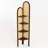 Rattan Corner Bookshelf Stand-1779104281
