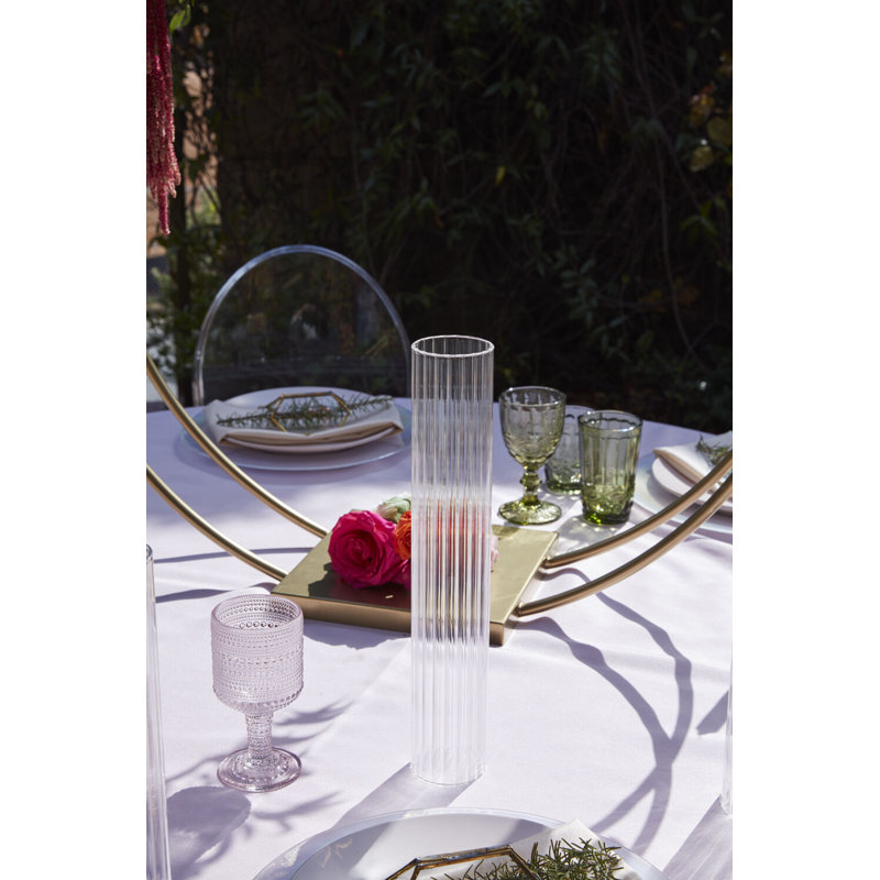  Manchon en verre optique Daphnee , H 14,75 po x l 2,5 po x P 2,5 po