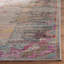 Tapis gris pâle / mauve de style Sud-Ouest Aliesha-May-33000850