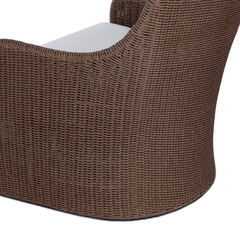 Blaire Outdoor Armchair, Tanned Weave