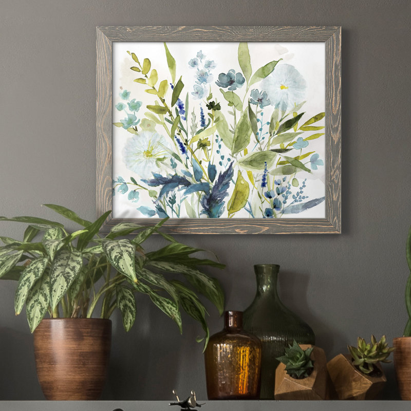 Olive Greens - reproduction de photo encadrée sur papier, H 24 po x l 18 po x P 1,5 po, gris
