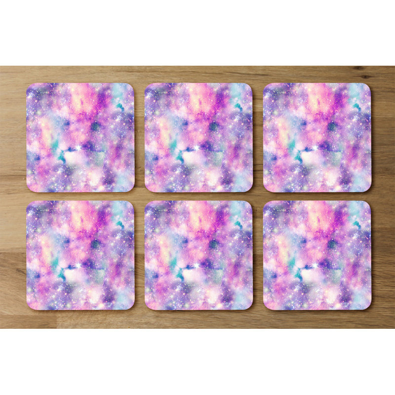 Square 6 Piece Coaster Set