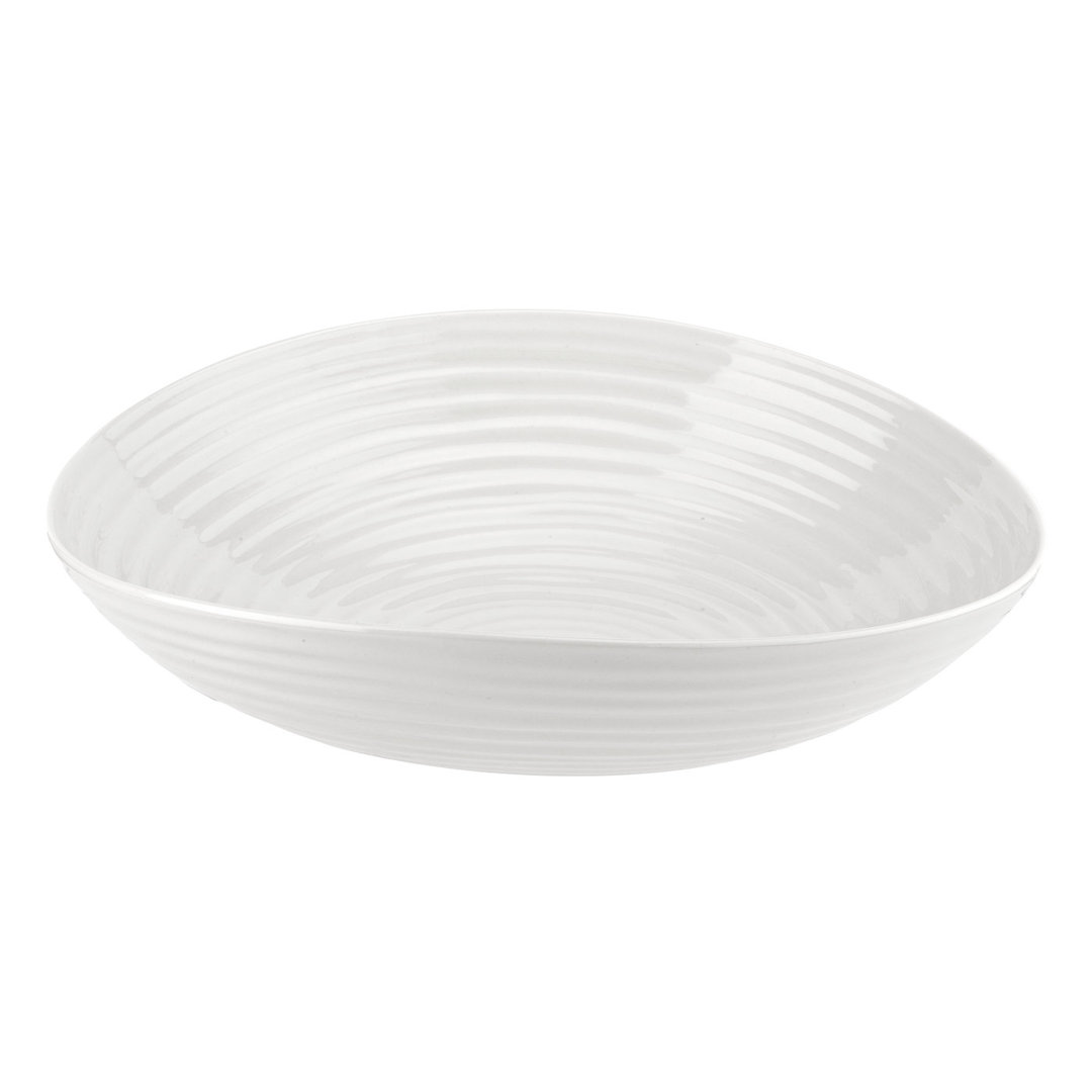 Portmeirion Sophie Conran White Pasta Serving Bowl 12" Portmeirion