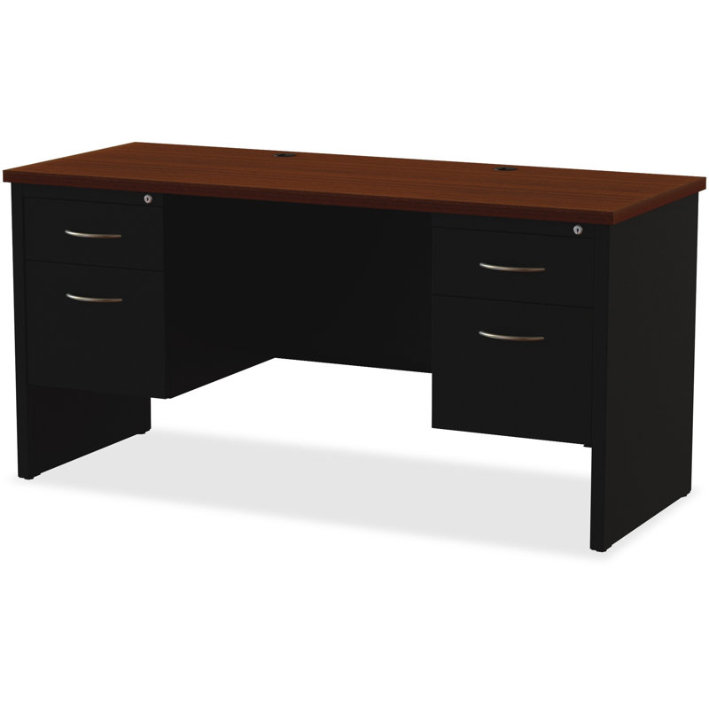 Bureau de direction Pabel, Noir, H 29,5 po x l 60 po x P 40 po