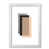 White Grain Frame
