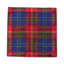 Serviettes cocktail en satin de coton tartan-121871325