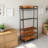 33'' Wide Hall Tree with Bench and Shoe Storage