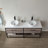 Murcia 72 " W Freestanding Standard 2 Double Vanity Bathroom Vanity With Ceramic Top-1200665754-1200665755