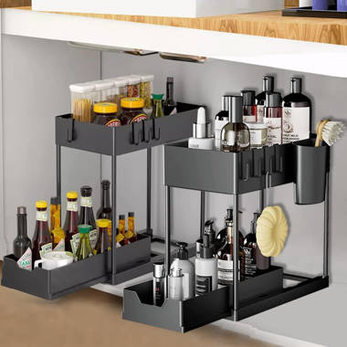 Duhome Plastic Under Sink Organizer