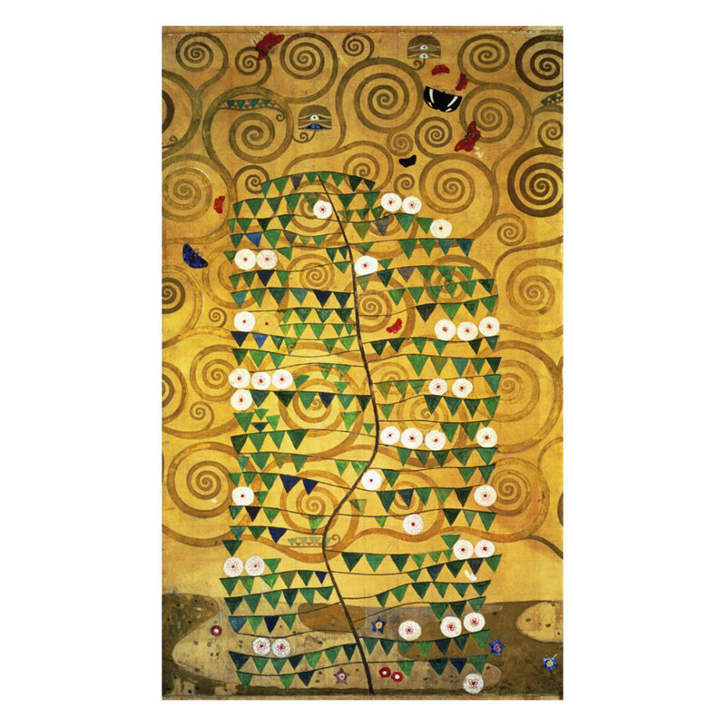 Arbre de vie par Gustav Klimt - Estampe numérique, H 28 po x l 22 po