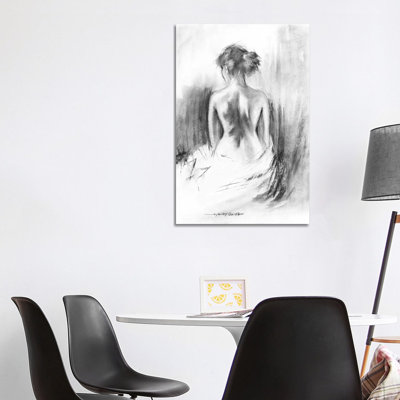 Soft Silhouette II 1 Piece Wrapped Canvas Painting