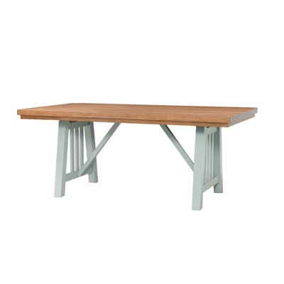 Farmhouse Two-Tone Dining Table by Birch Lane