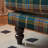 Retro Rustic Plaid Couch