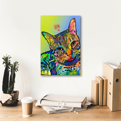 'Pretty Kitty' by Dean Russo Canvas Wall Art