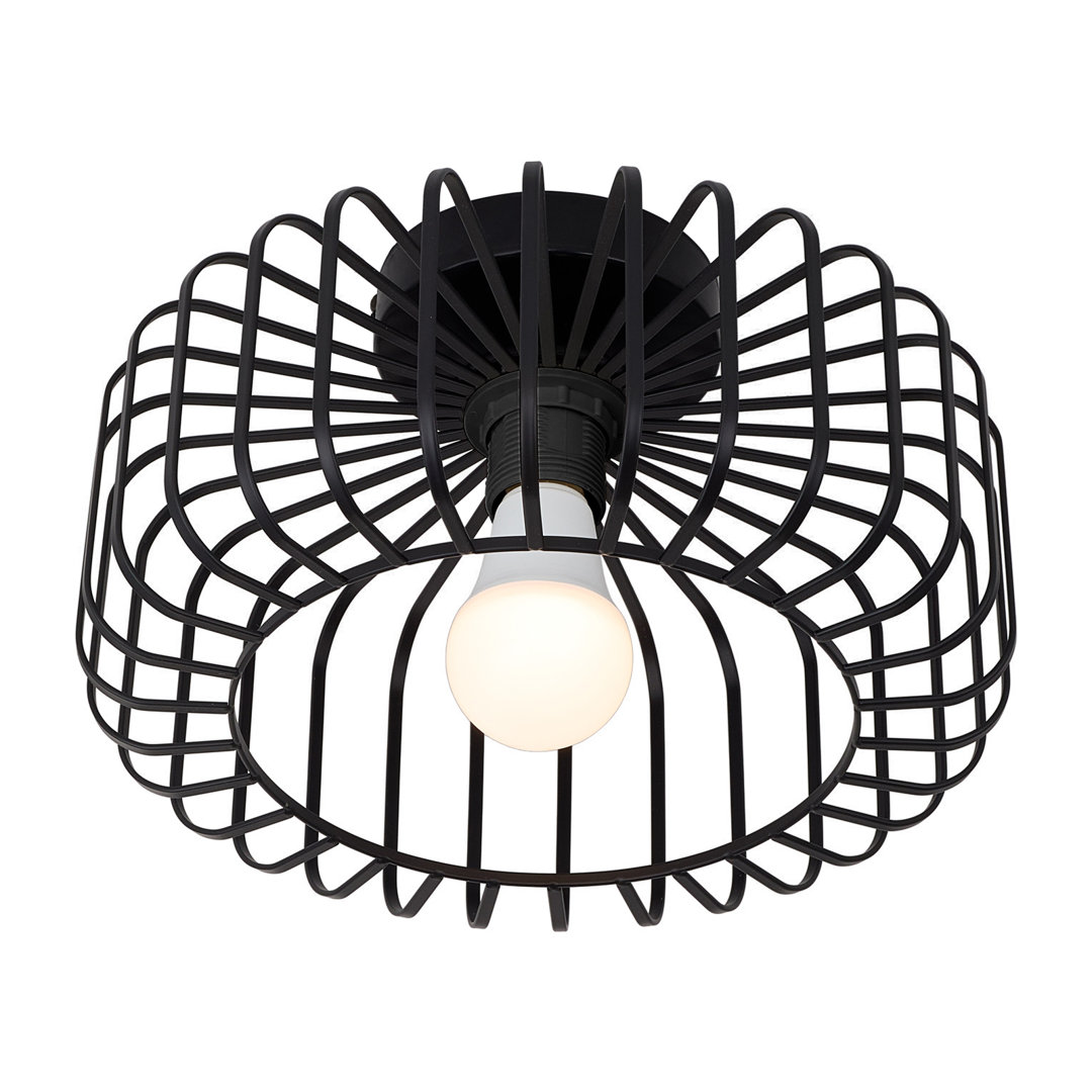 Iron Semi Flush Mount