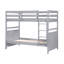 Lit simple superposé simple avec structure en bois robuste et garde-corps, parfait pour les chambres de jeunes-454319483-454319482