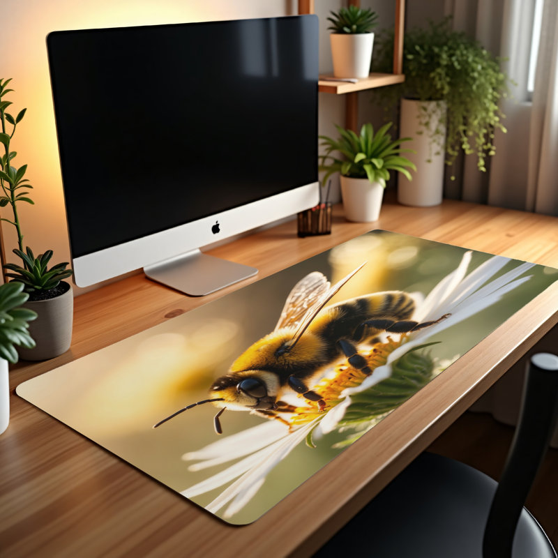 Polyester Desk Pad, 23.6x13.8