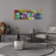 «Vibrant Abstract Circles Abstract», art mural coloré et audacieux-296261107