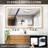 Black Framed Led Bathroom Mirror,wall Mounted Lighted Vanity Mirror-103079623