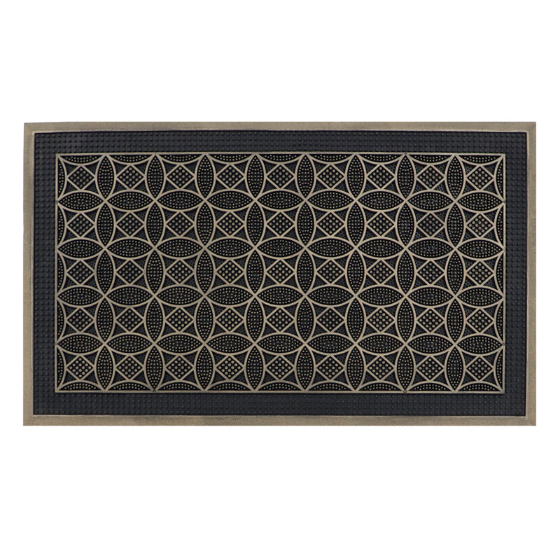 Havana Non-Slip Geometric Outdoor Doormat
