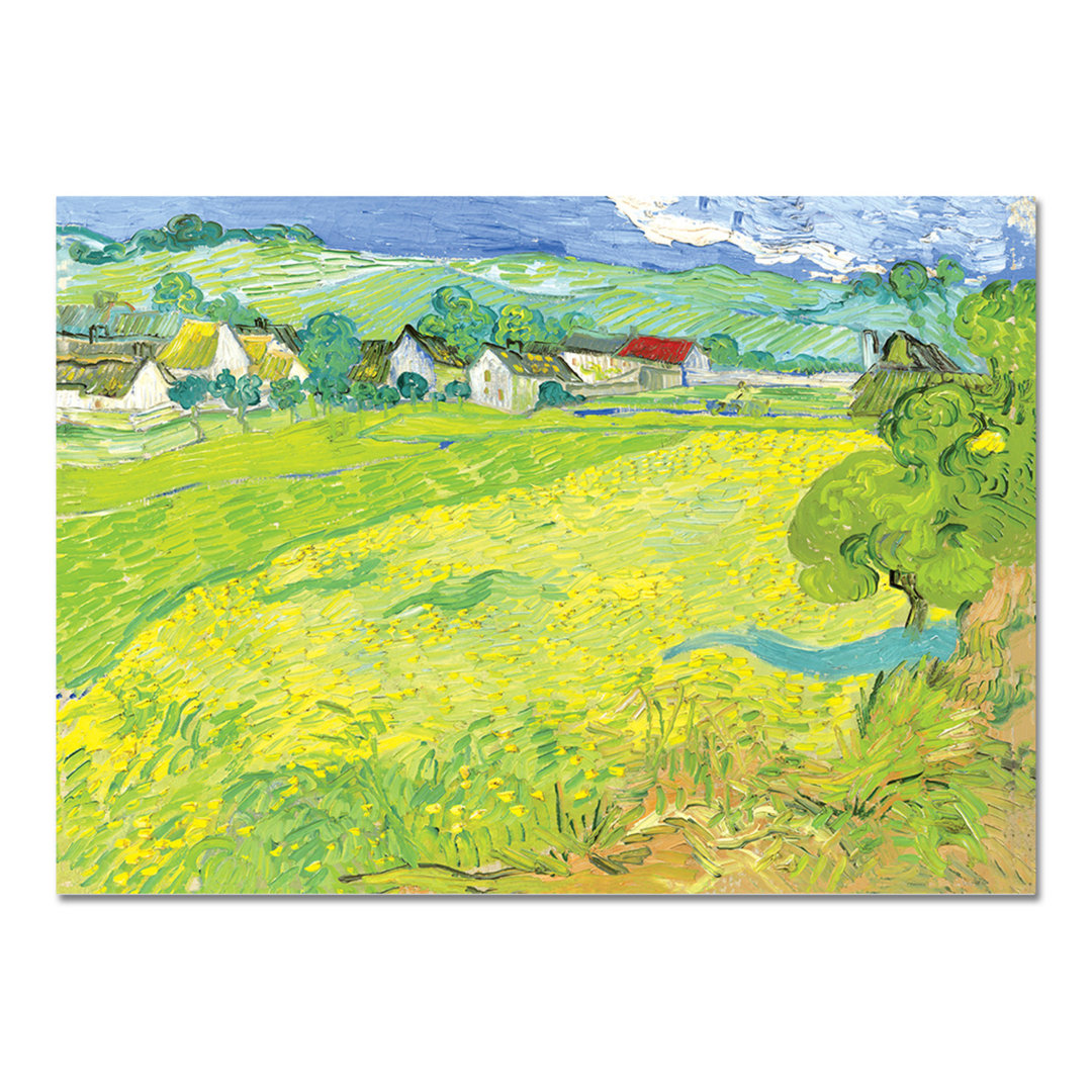 Kunstdruck Die Quellen von Auvers von Vincent Van Gogh