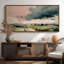 «Pink Sky Modern Landscape», impression sur toile, salon-364049992-364049994