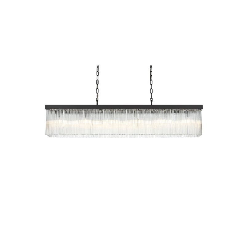 Lustre Lu 49 pouces, Noir, noir, noir, noir