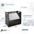 Wood 50 Compartment Mobile Blueprint Storage Roll File Stand-98610777