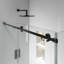Julien 60'' W 76'' H Frameless Rectangle Reversible Shower Enclosure-70485586