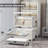 Extra Large Stackable Storage Bins with Lids & Wheels & Door, Foldable Collapsible Closet Organizers, Plastic containers drawers for bedroom Dorm-186792940-193048690-196084193