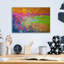  «Meadowlands» par Dorothy Fagan, art mural acrylique, 16 po x 12 po