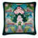 Suburban Jungle Damask Square Scatter Cushion with Filling