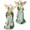 Christmas 2 Piece Heavenly Angel Figurine Set