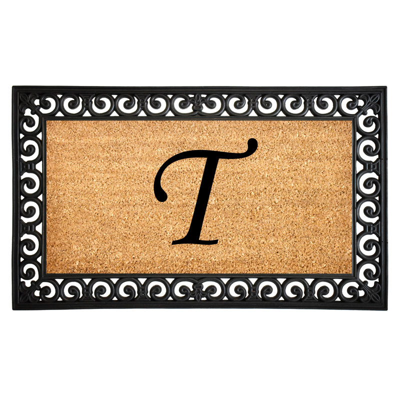 Tapis d'entrée 18 po x 30 po antidérapant, T