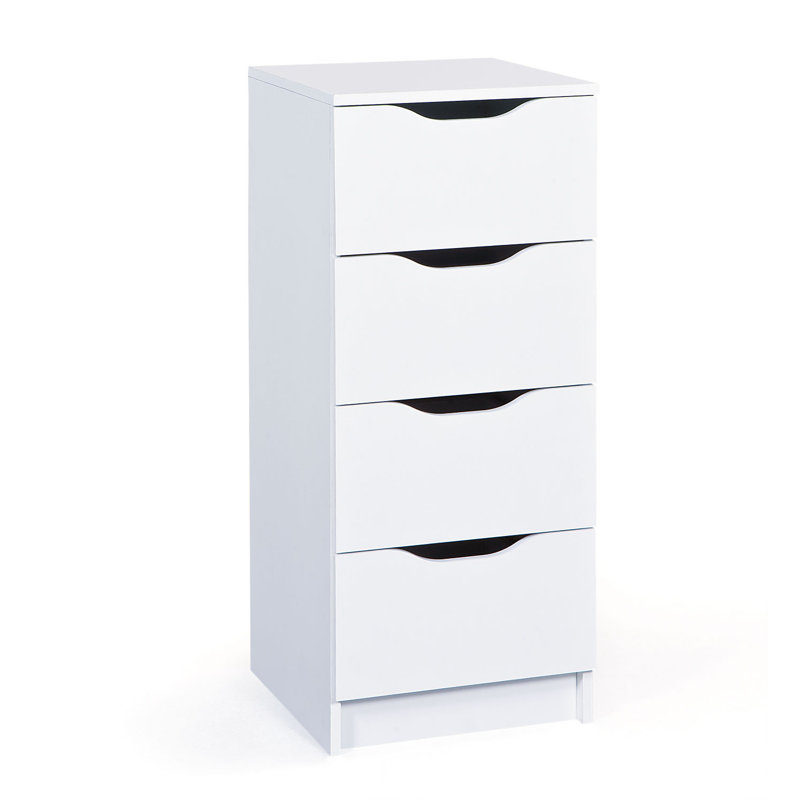 Mailys 4 Drawers Chest, White