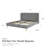 Holly Queen Size Upholstered Platform Bed-73214753