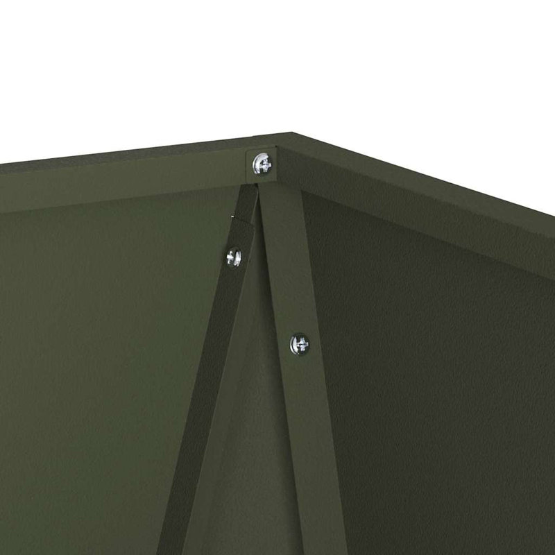 Planter Box, 75cm H x 50cm W x 50cm D, Olive Green
