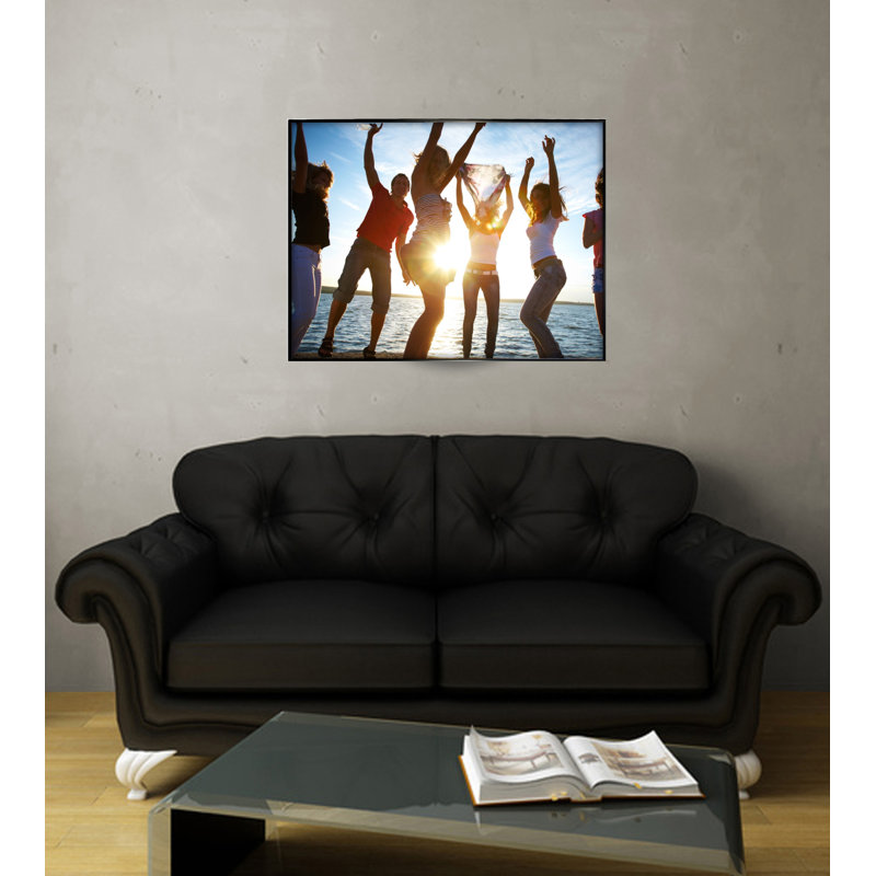 Amirah Matte Picture Frame, Black