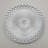 Pina Gilded Glass Dinner Plate-317051049