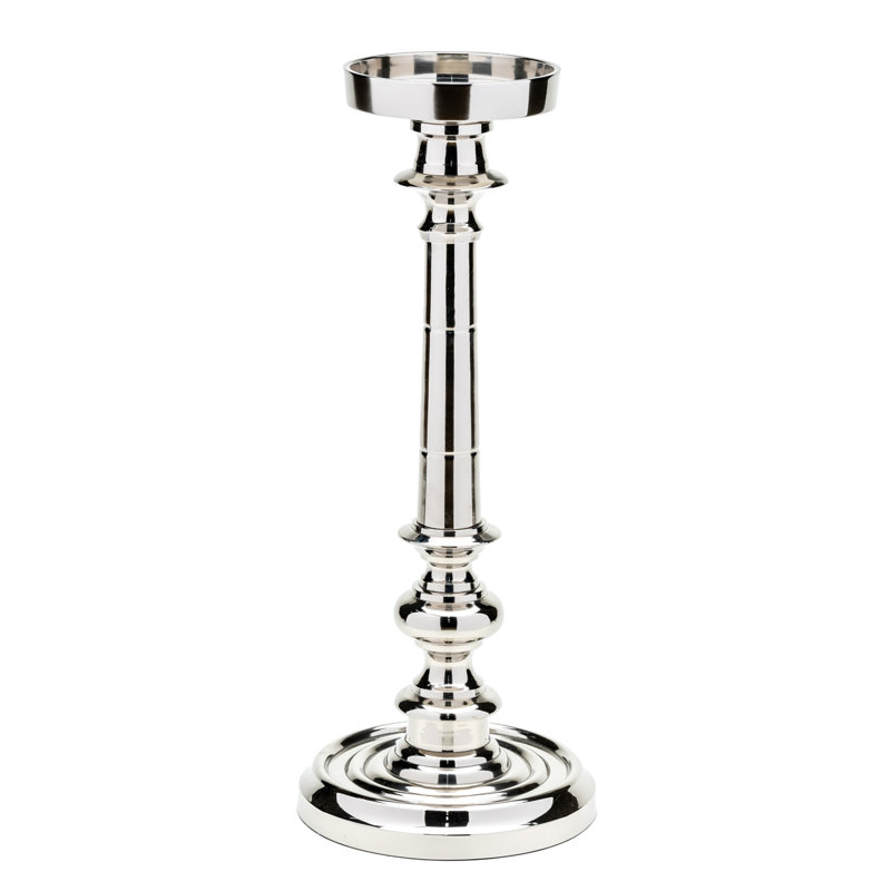20'' H Aluminum Tabletop Candlestick