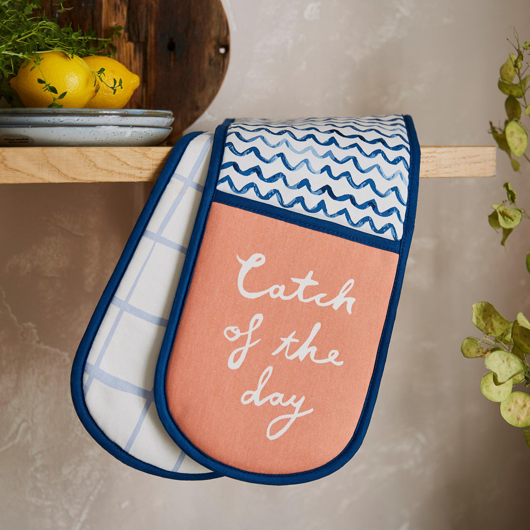 Ulster Weavers Catch Of The Day 100% Cotton Oven Glove