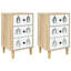 36 cm W Bedside Table