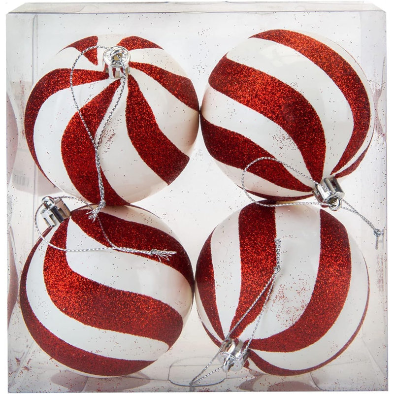 Polyvinyl Chloride (PVC) Ball Ornament, 15cm H x 15cm W x 15cm D