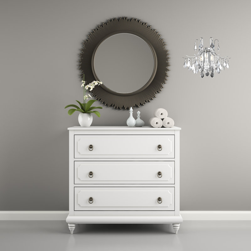 Hermanson Armed Sconce, Chrome